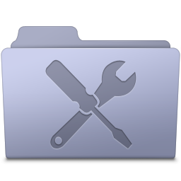 Utilities Folder Lavender Icon 256x256 png